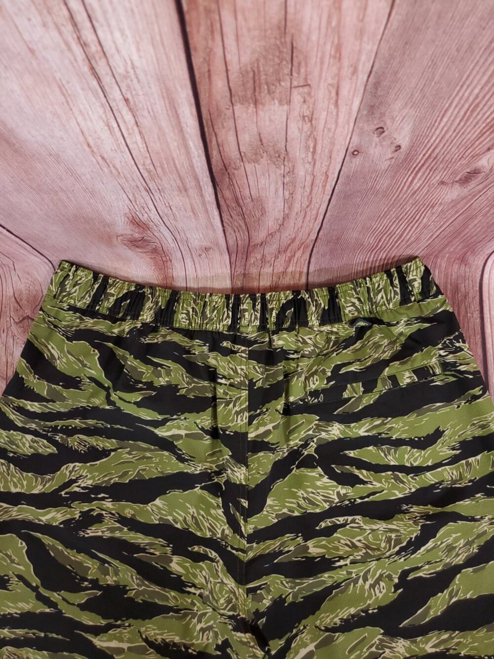 Zero Foxtrot Mens 2XL Tiger Stripe Camo Athletic Shorts Lined Tactical Workout - Picture 6 of 13